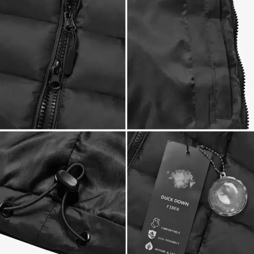 [BUNJANG] Lightweight Duck Down Padded Jacket (Black) / 경량 패딩 덕다운 블랙 L(100),XL(105) 사이즈 각각 판매합니다