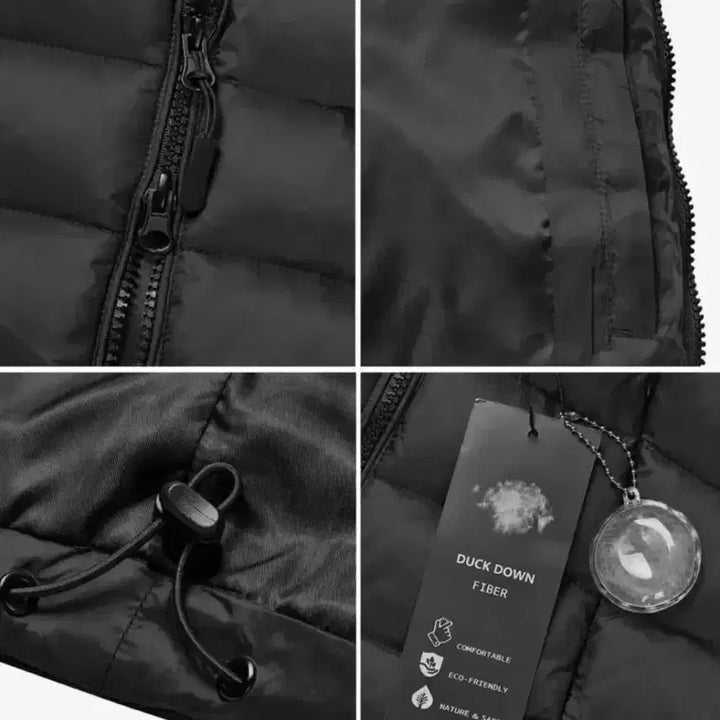 [BUNJANG] Lightweight Duck Down Padded Jacket (Black) / 경량 패딩 덕다운 블랙 L(100),XL(105) 사이즈 각각 판매합니다