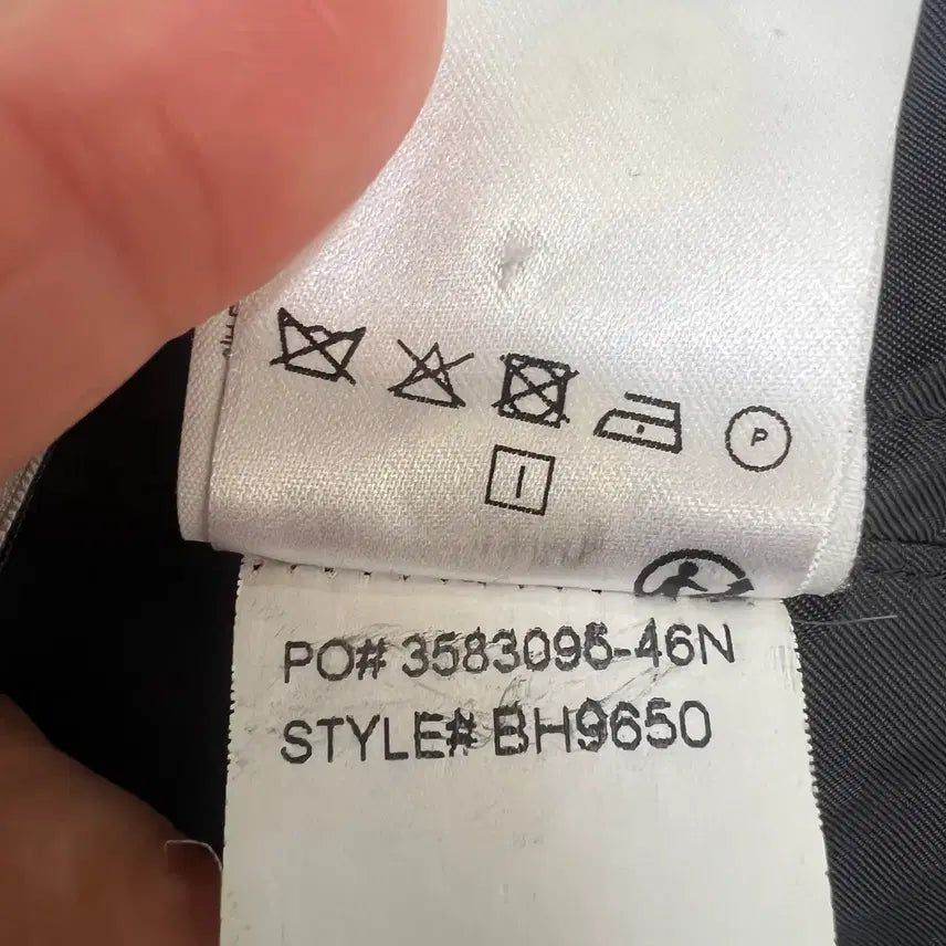 [BUNJANG] Lacoste Men's Dark Navy Half Coat / 라코스테 남성 다크네이비 하프코트 싱글코트 48