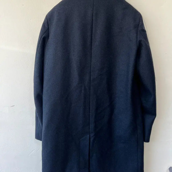 [BUNJANG] Lacoste Men's Dark Navy Half Coat / 라코스테 남성 다크네이비 하프코트 싱글코트 48