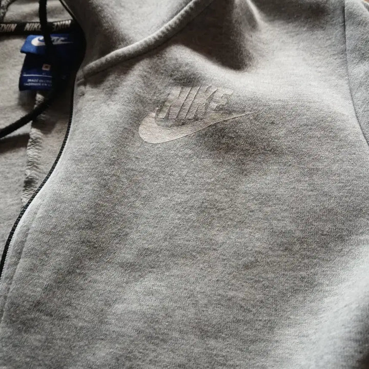 [BUNJANG] Nike Tech Fleece Hoodie Gray / 나이키 테크 플리스 후드집업 그레이