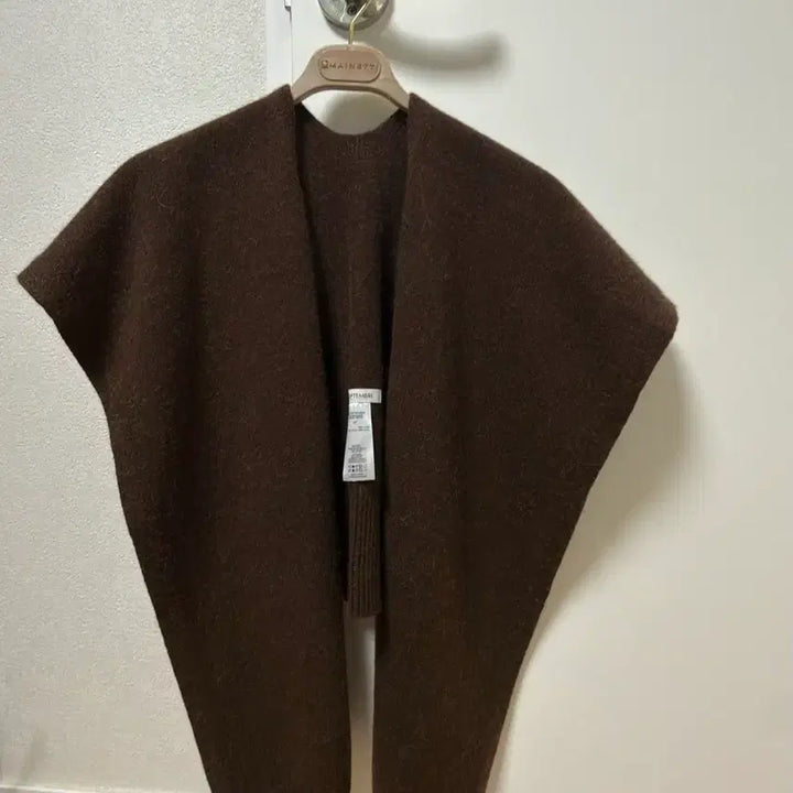 [BUNJANG] LE17SEPTEMBRE Alpaca Muffler Brown / [1회실착] 르917 LE17SEPTEMBRE 알파카 머플러 브라운