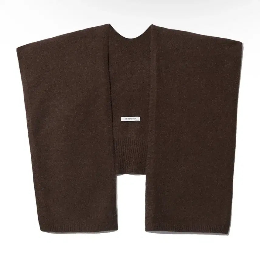 [BUNJANG] LE17SEPTEMBRE Alpaca Muffler Brown / [1회실착] 르917 LE17SEPTEMBRE 알파카 머플러 브라운