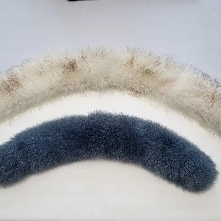 [BUNJANG] Fox Fur Scarf Bundle / 여우 털 목도리 2종 일괄