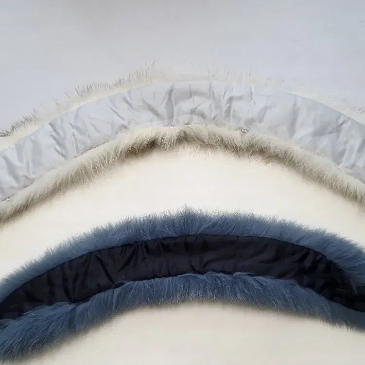 [BUNJANG] Fox Fur Scarf Bundle / 여우 털 목도리 2종 일괄