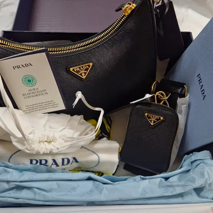 [BUNJANG] Prada Re-Edition 2005 Saffiano Hobo Bag / 프라다 리에디션 2005 사피아노 호보 백