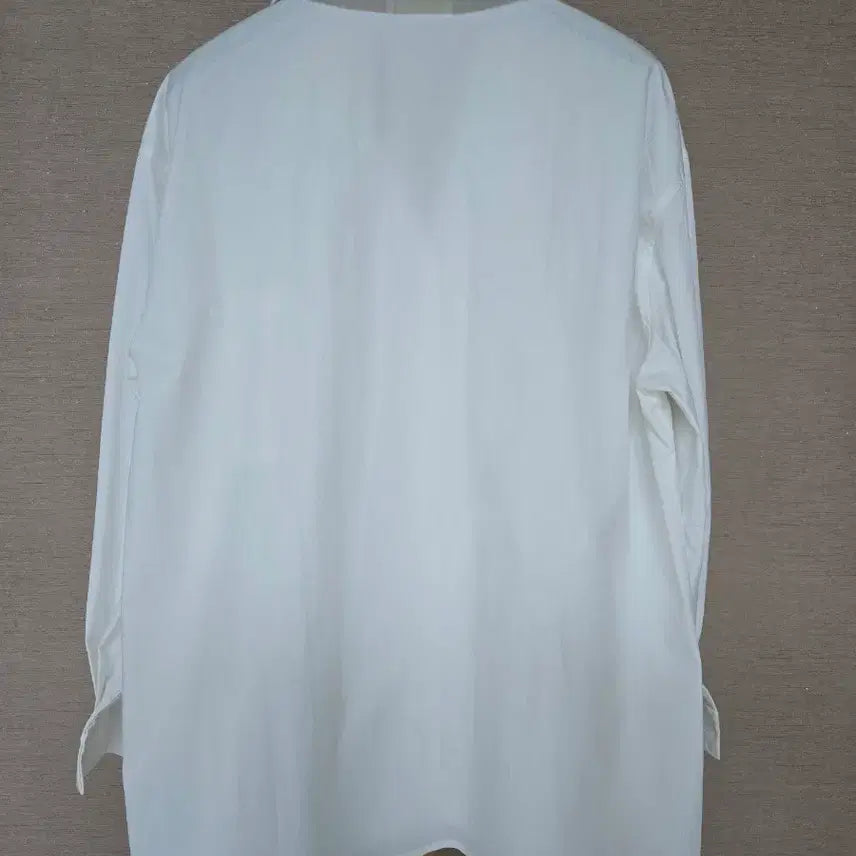 [BUNJANG] Mainique White Oversized Shirt / Mainique 화이트오버핏 셔츠 새제품