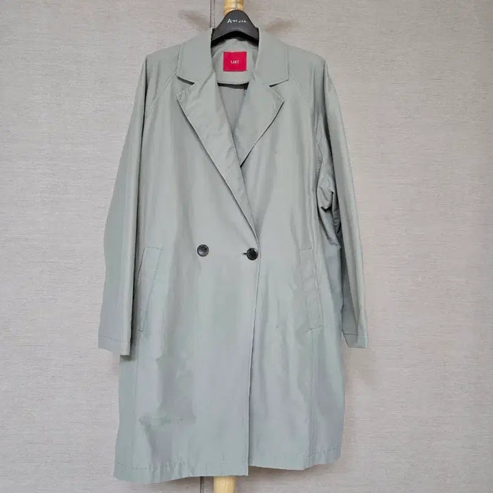 [BUNJANG] List Double Button Trench Coat - Size 77 / 리스트 더블 버튼 트렌치 코트77  새제품