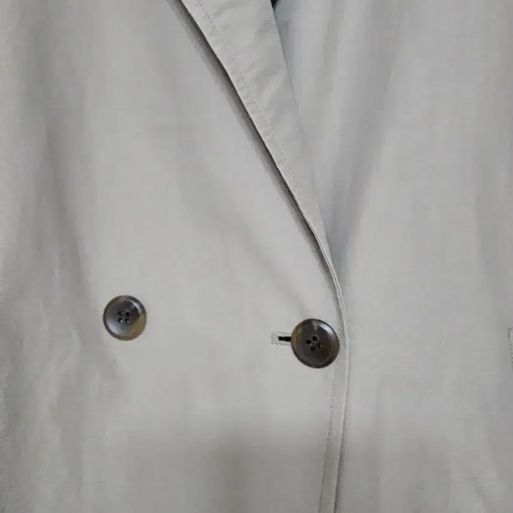 [BUNJANG] List Double Button Trench Coat - Size 77 / 리스트 더블 버튼 트렌치 코트77  새제품