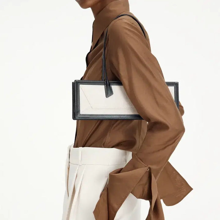 [BUNJANG] Recto Suzy Split Cuffs Shirt (Cocoa) / 렉토 수지 셔츠 Recto SPLIT CUFFS SHIRT (COCOA)