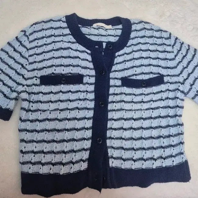 [BUNJANG] GROVE Short Sleeve Knit / 그로브 GROVE 반팔 니트 정품