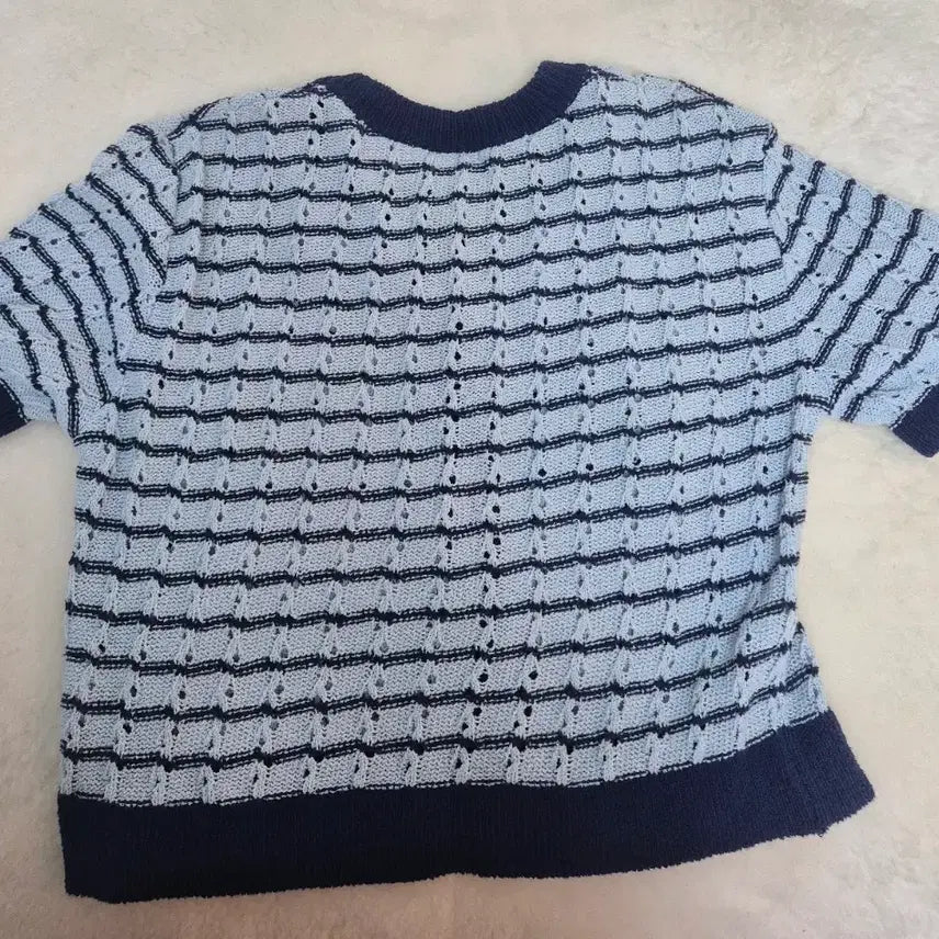 [BUNJANG] GROVE Short Sleeve Knit / 그로브 GROVE 반팔 니트 정품