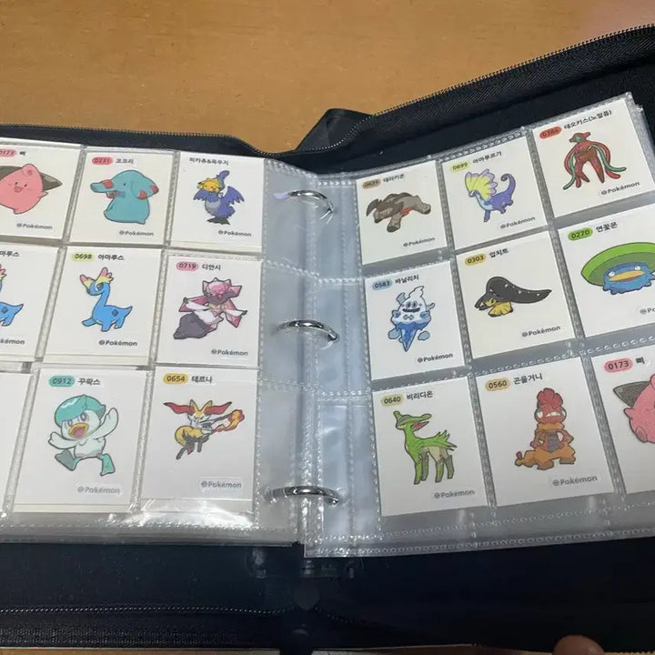 [BUNJANG] Pokemon Tteokbokki Sticker 3rd & 4th & 9th Generation / 포켓몬 띠부씰 시즌3, 4,9세대