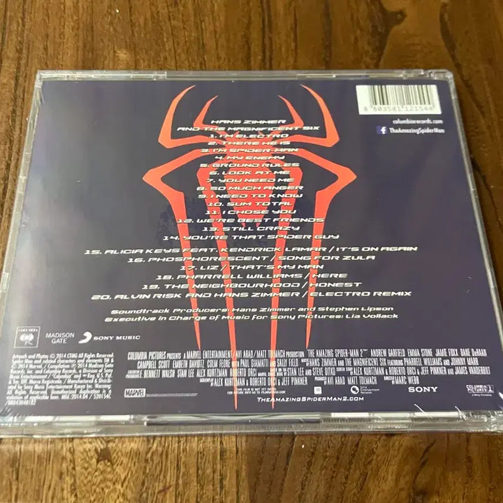[SOLD OUT] 마블 어메이징 스파이더맨 2 OST 한정판팝카드에디션 라이센스 초판 CD