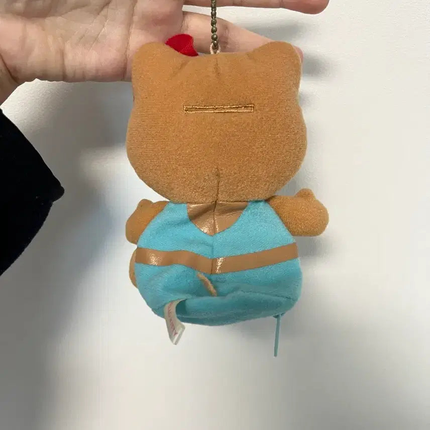 [BUNJANG] Vintage Hello Kitty Tanning Kitty Keychain Pouch / 고전키티 태닝키티 카이로 파우치 키링 선글라스 수영복