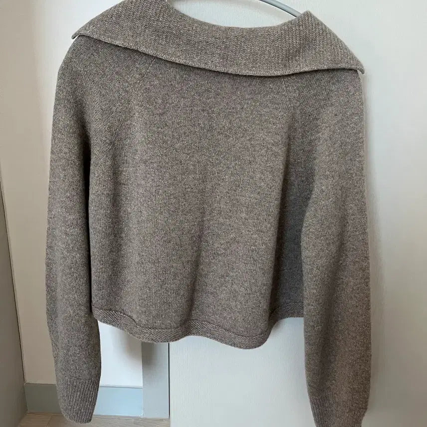 [BUNJANG] Time 100% Cashmere Raglan Collar Knit (Size 55) / 타임 100%캐시미어 나그랑 카라 니트(55)