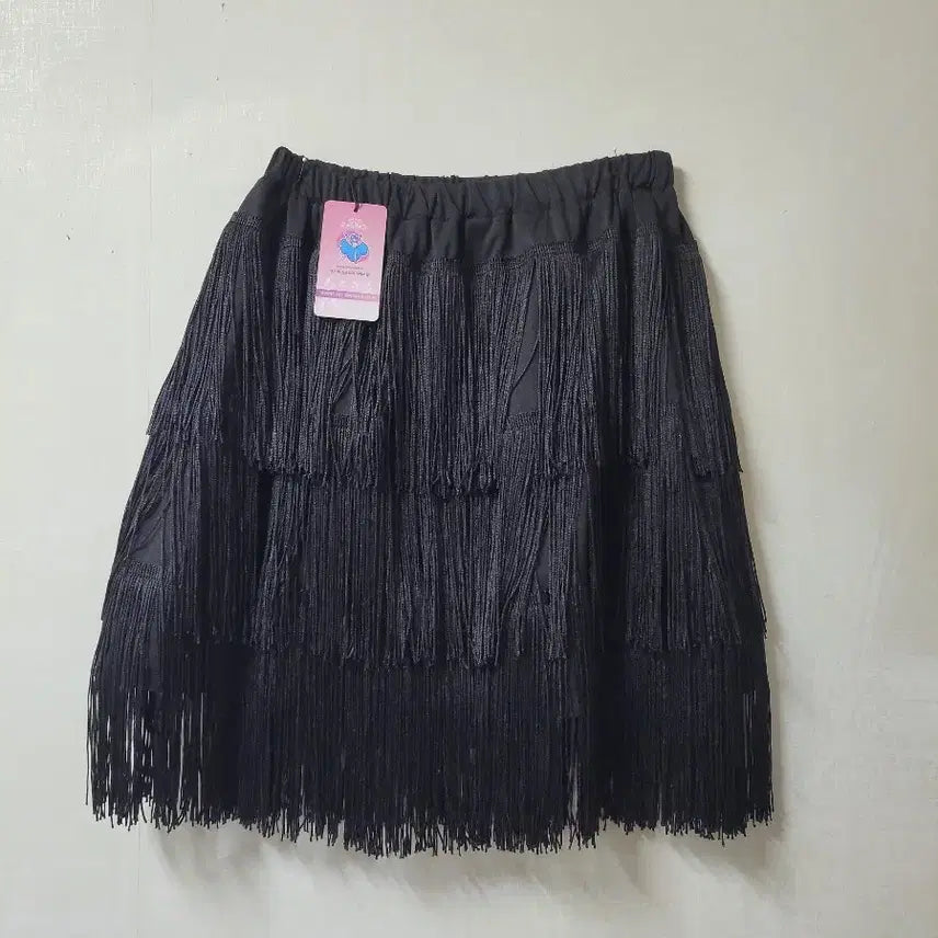 [BUNJANG] Skirt - Black - Size L / 새상품)블랙 찰찰이 스커트 L