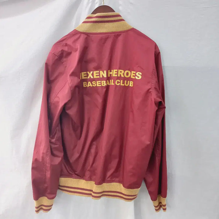 [BUNJANG] Nike Nexen Kiwoom Heroes Burgundy Jacket / 나이키 넥센 키움 히어로즈 버건디 춘추점퍼