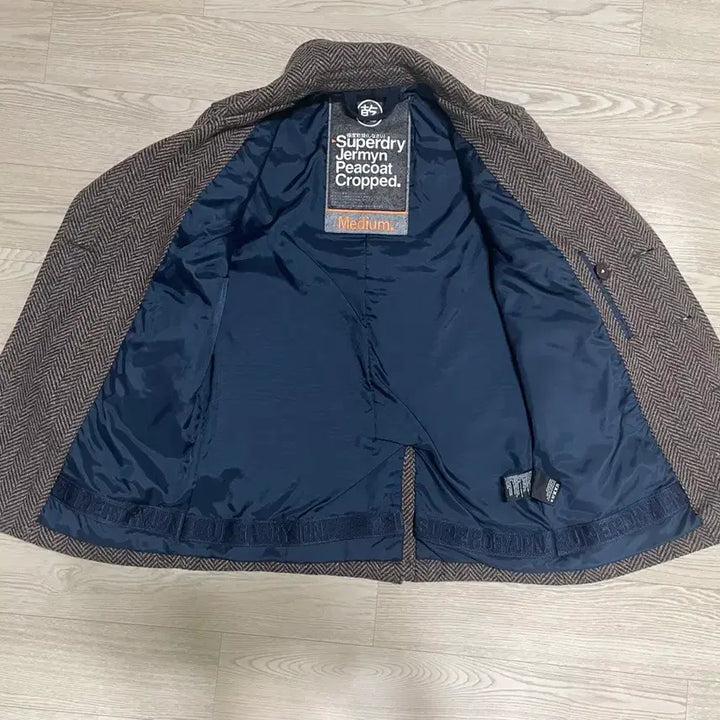 [BUNJANG] Superdry Double Pea Coat (Half) M / M 슈퍼드라이 더블 피코트(하프)