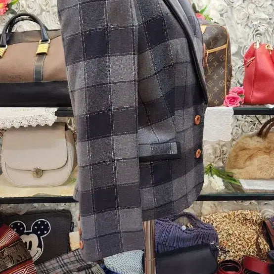 [BUNJANG] WAGGY GINZA Wool Blend Short Jacket (55~Small 66) / WAGGY GINZA 고급 모직 숏자켓(55~작은66)