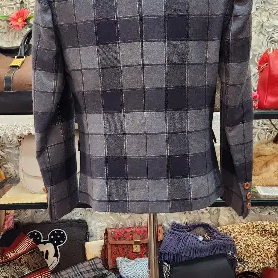 [BUNJANG] WAGGY GINZA Wool Blend Short Jacket (55~Small 66) / WAGGY GINZA 고급 모직 숏자켓(55~작은66)
