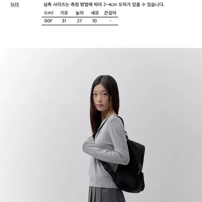 [BUNJANG] Kirsh Cherry Black Backpack / 새상품) 키르시 체리 블랙 백팩