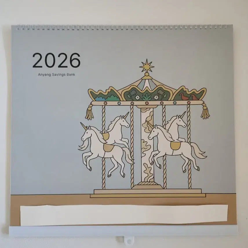 [BUNJANG] 2026 Bank Calendar / 2026은행달력(우체국,저축은행)