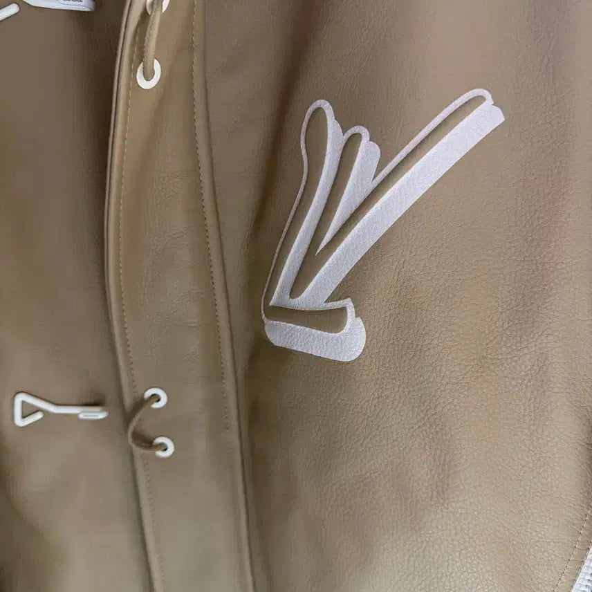 [BUNJANG] Louis Vuitton Varsity Jacket Blouson / (54) 루이비통 한정한 레어 바시티 자켓 블루종 패딩 파카 코트 점퍼