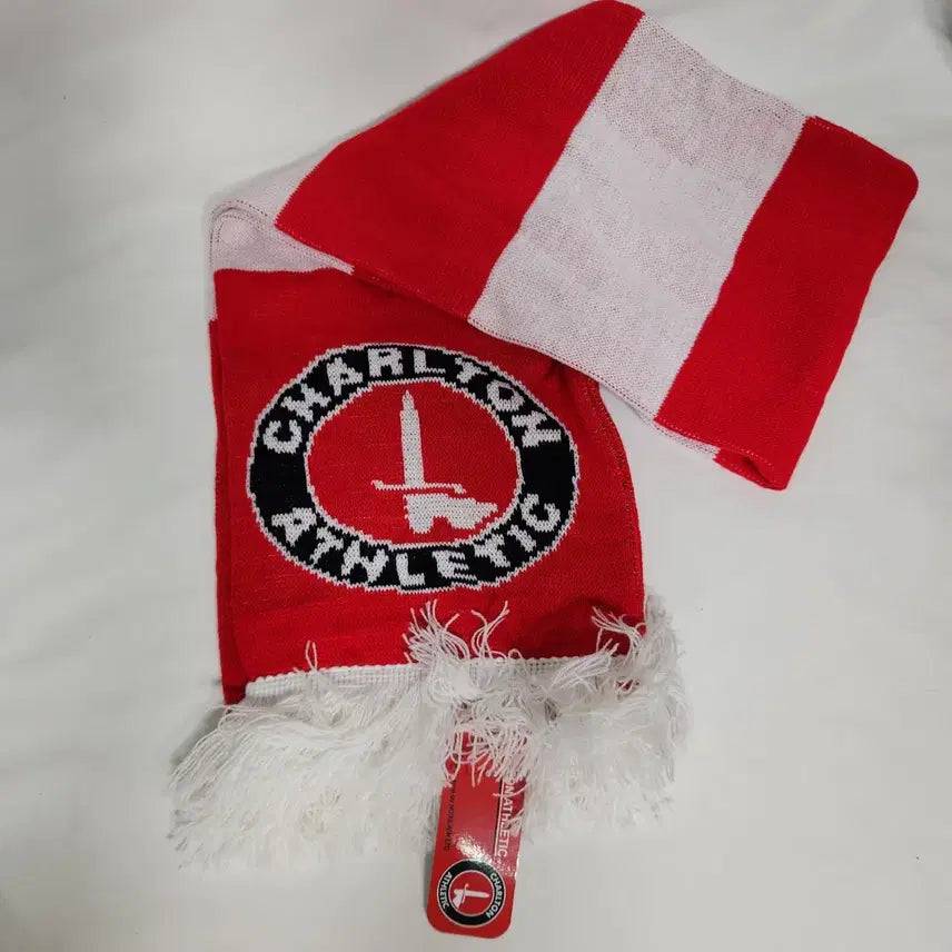 [BUNJANG] Charlton Athletic J320 Scarf / J320 새상품 찰턴 에슬레틱 응원 스카프