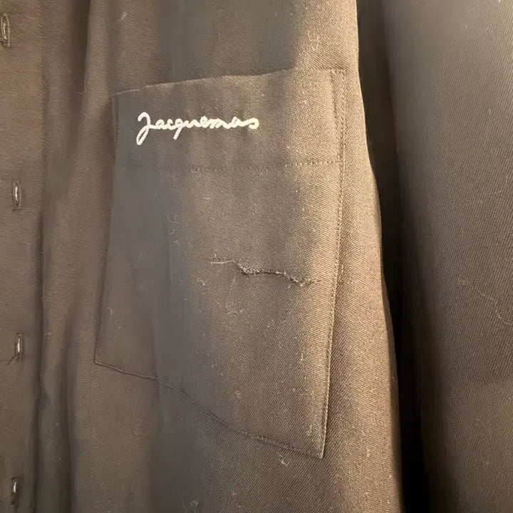 [BUNJANG] Jacquemus Padded Shirt Black / 자크뮈스 패딩셔츠 블랙 50