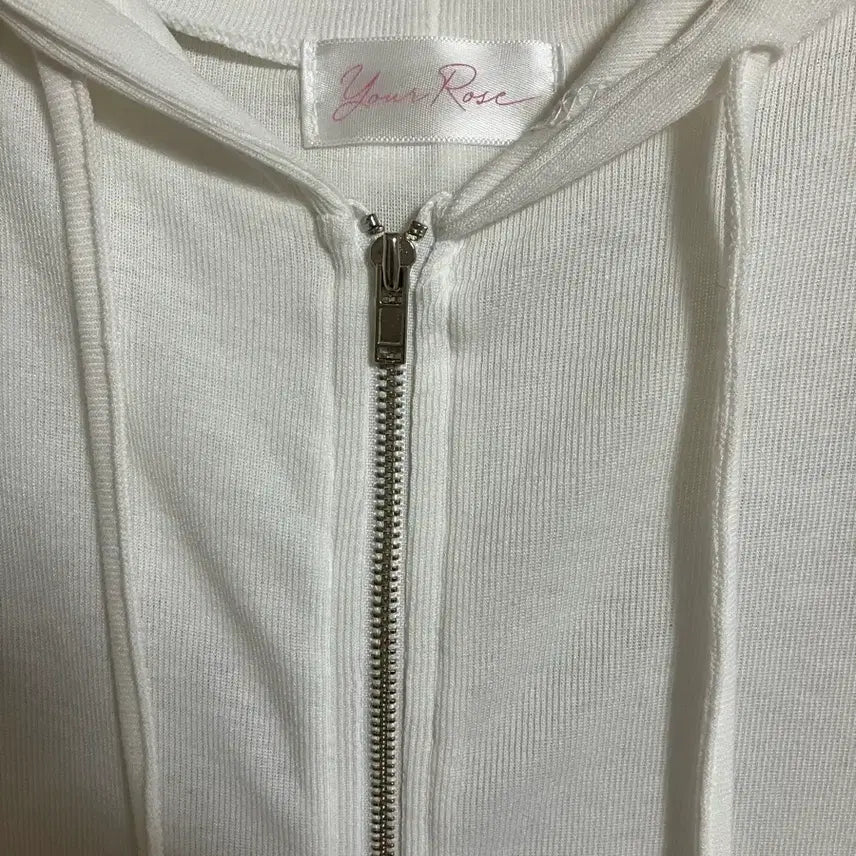 [BUNJANG] Your Roses Hoodie Gray/White / 유어로즈 자체제작 후드집업 그레이/화이트