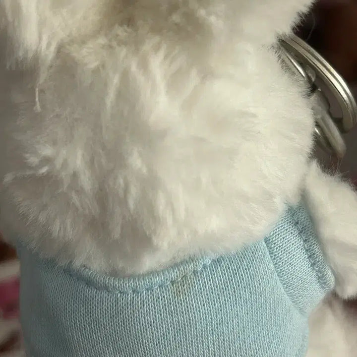 [BUNJANG] Matinkim White Bunny Keyring / 마뗑킴 화이트 버니 키링