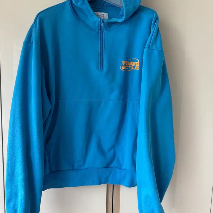 [BUNJANG] 7Days Active Blue Hoodie XL / 7DAYS ACTIVE 블루 후드티 XL 105