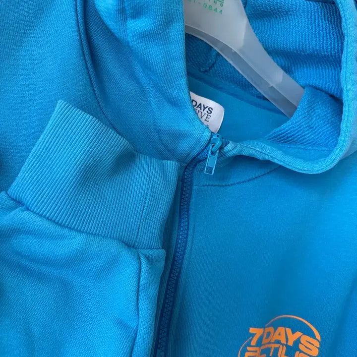 [BUNJANG] 7Days Active Blue Hoodie XL / 7DAYS ACTIVE 블루 후드티 XL 105