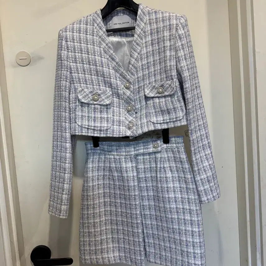 [BUNJANG] And You Edition Tweed Set / 앤드유에디션 트위드 셋업
