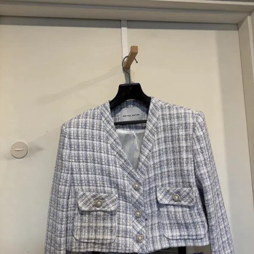 [BUNJANG] And You Edition Tweed Set / 앤드유에디션 트위드 셋업