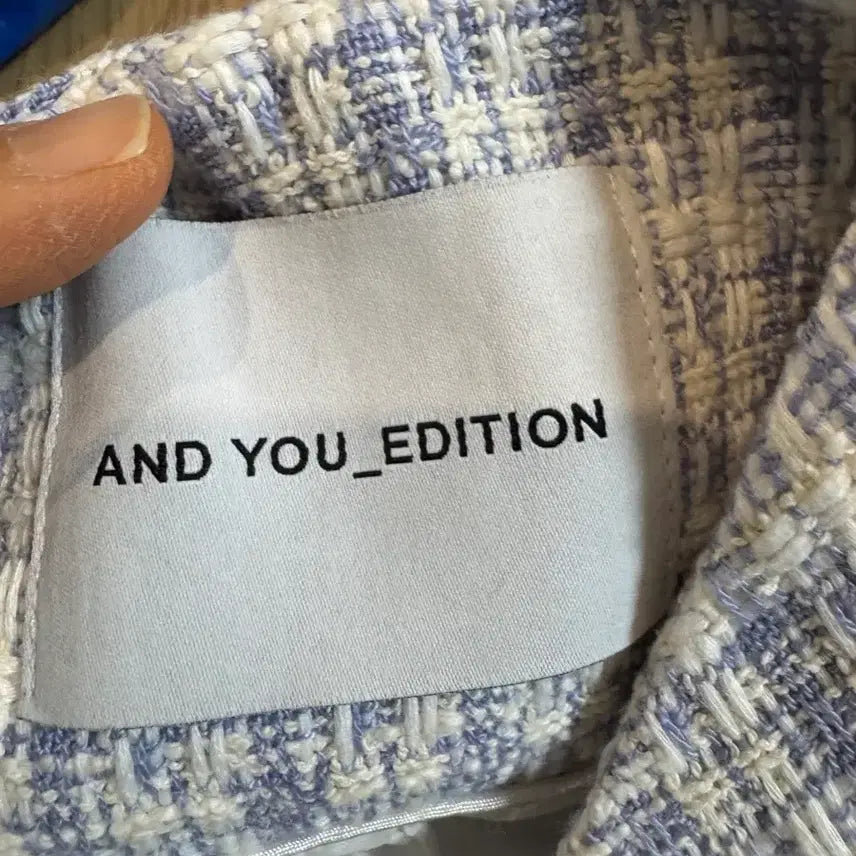 [BUNJANG] And You Edition Tweed Set / 앤드유에디션 트위드 셋업