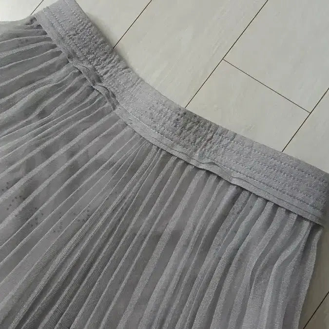 [BUNJANG] MINE Long Pleated Skirt / MINE 롱 플리츠 스커트(새상품급)
