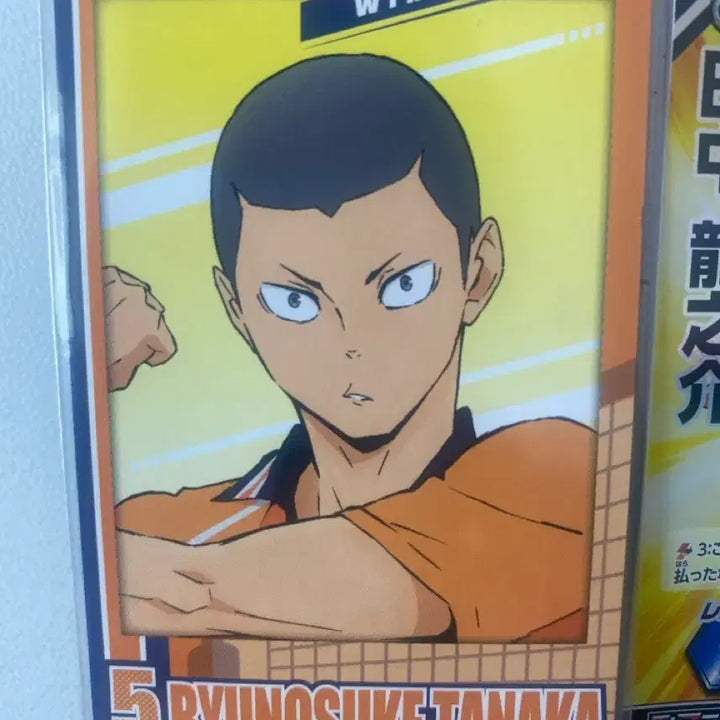 [BUNJANG] Haikyu Tanaka Ryunosuke Card / 하이큐 타나카 류노스케 카드