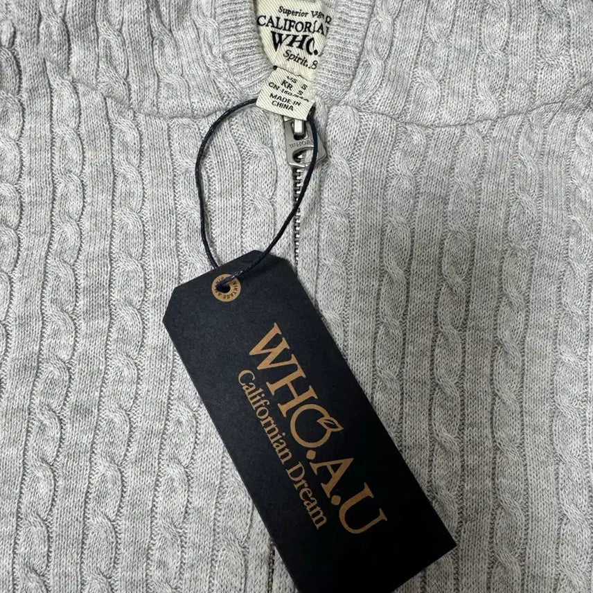 [BUNJANG] Who.A.U Hooded Zip-up / 후아유 후드집업