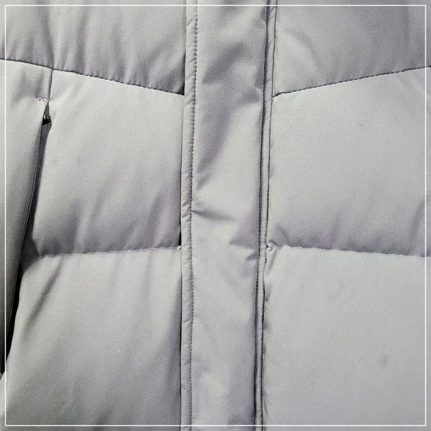 [BUNJANG] May:Some Gray Goose Down Heavy Long Padding (Women's M) / 9. 메이썸 그레이 구스다운 해비롱패딩 여성M