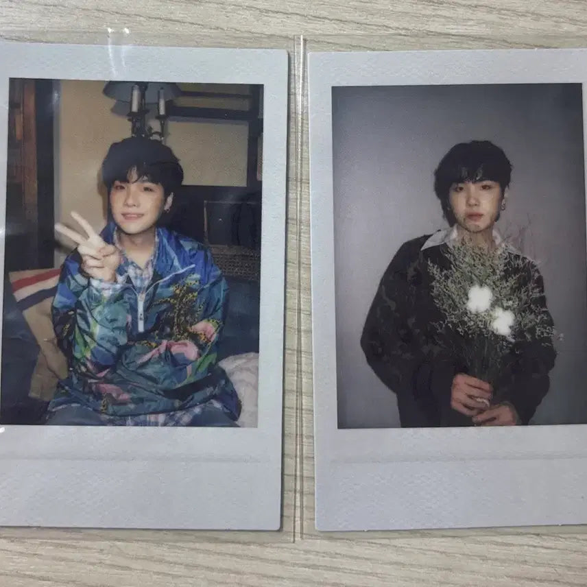 데코키트 슈가 윤기 민윤기 폴라로이드