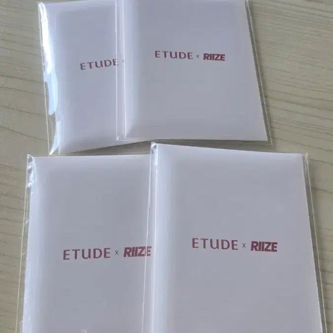 [BUNJANG] Etude X RIIZE Signed Photocard Set / 에뛰드X라이즈 친필 사인 포토카드