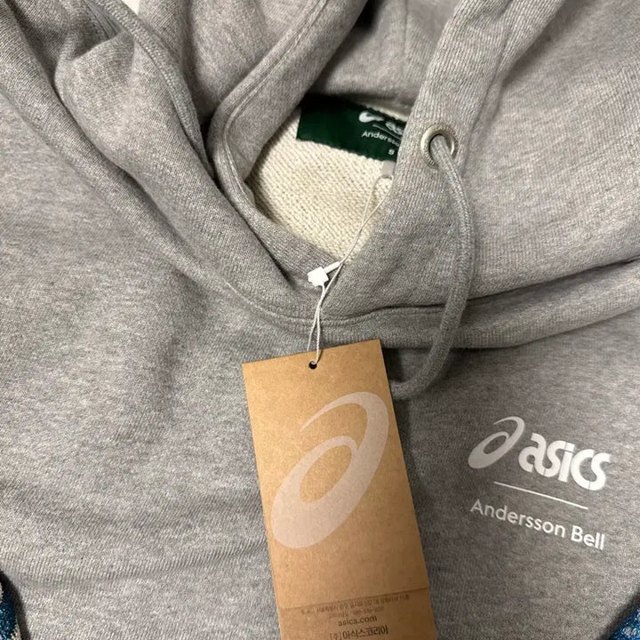 [BUNJANG] Asics Andersson Bell Gray Hoodie / 아식스 앤더슨벨 콜라보 후드티 그레이
