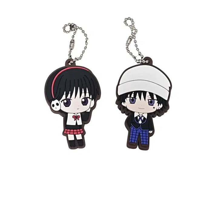 [BUNJANG] Alice Academy Rubber Strap Keyring / 학원앨리스 러버스트랩 가챠 키링