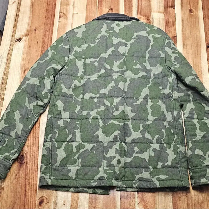 [BUNJANG] Vans Quilted Camo Jacket / 반스 퀼팅누빔 자켓
