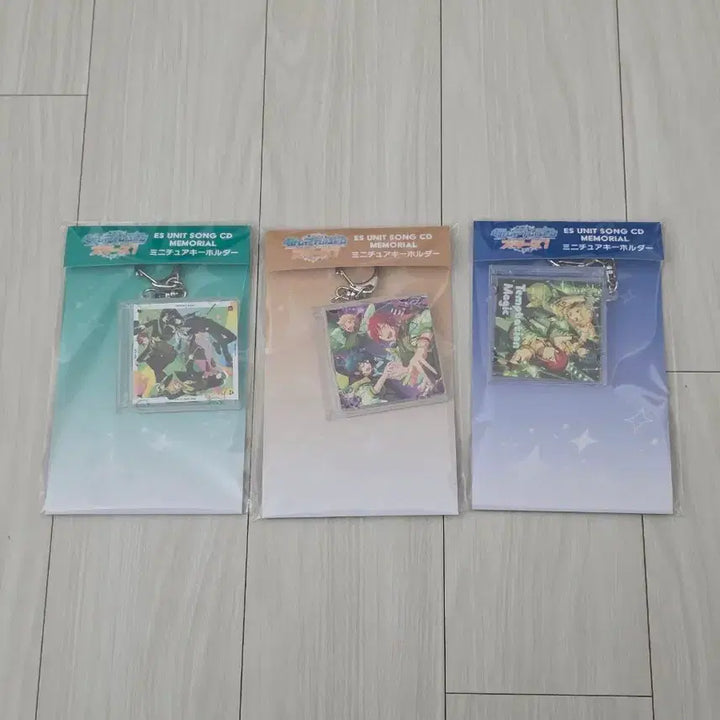 [BUNJANG] Ensemble Stars Switch Natsume Tsumugi Sora Keyring Bundle Set / 앙스타 스위치 CD 키링 나츠메 츠무기 소라