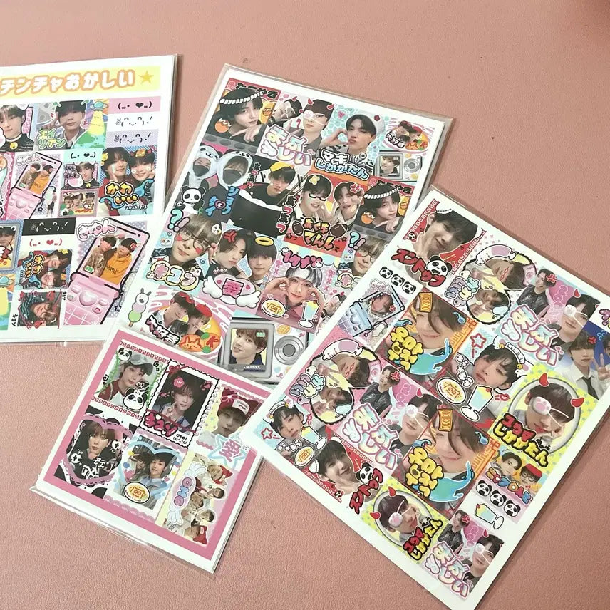 [SOLD OUT] 앤팀 프리쿠라 스티커 4set 비공굿