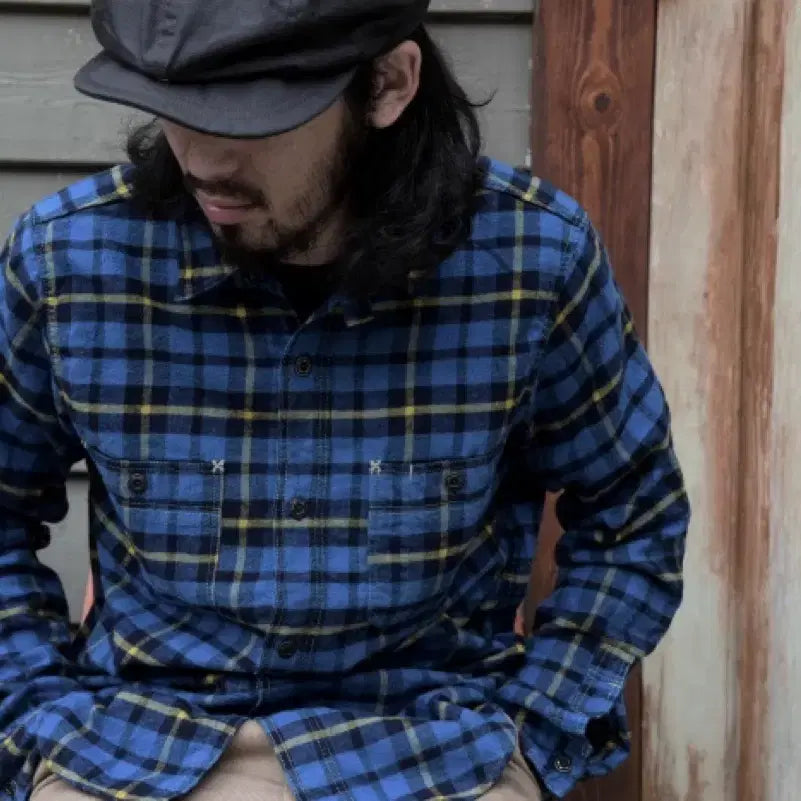 [BUNJANG] FREEWHEELERS BAKEHEAD Flannel Shirt / 프리휠러스 FREEWHEELERS BAKEHEAD SHIRTS