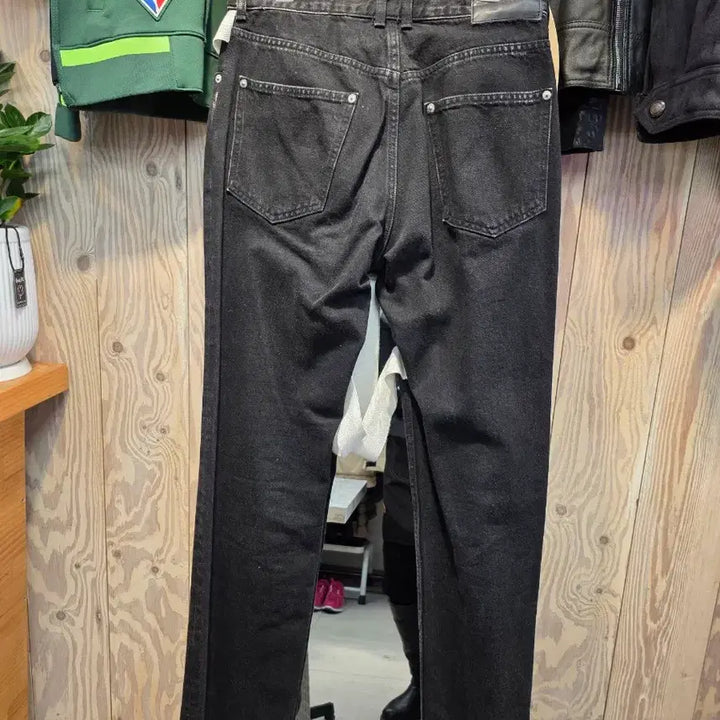 [SOLD OUT] [희귀] 존로렌스설리번 테이핑 와이드 데님 팬츠 (블랙)